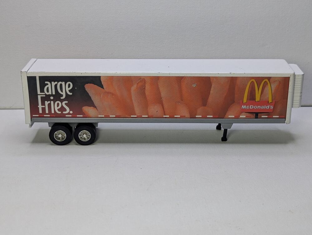 Penjoy McDonald's Semi Trailer Only Big Mac Large Fries Diecast Advertising